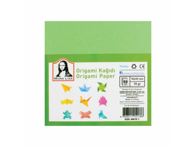 SÜDOR ORİGAMİ KAĞIDI 9x9 MN10-1 50 Lİ SÜDOR ORİGAMİ KAĞIDI 9x9 MN10-1 50 Lİ