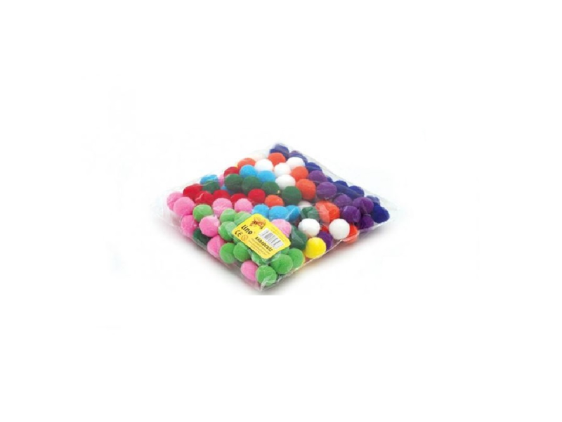 LINO PONPON 2 CM.ORTA BOY 150 Lİ RBZ-2006-2 LINO PONPON 2 CM.ORTA BOY 150 Lİ RBZ-2006-2