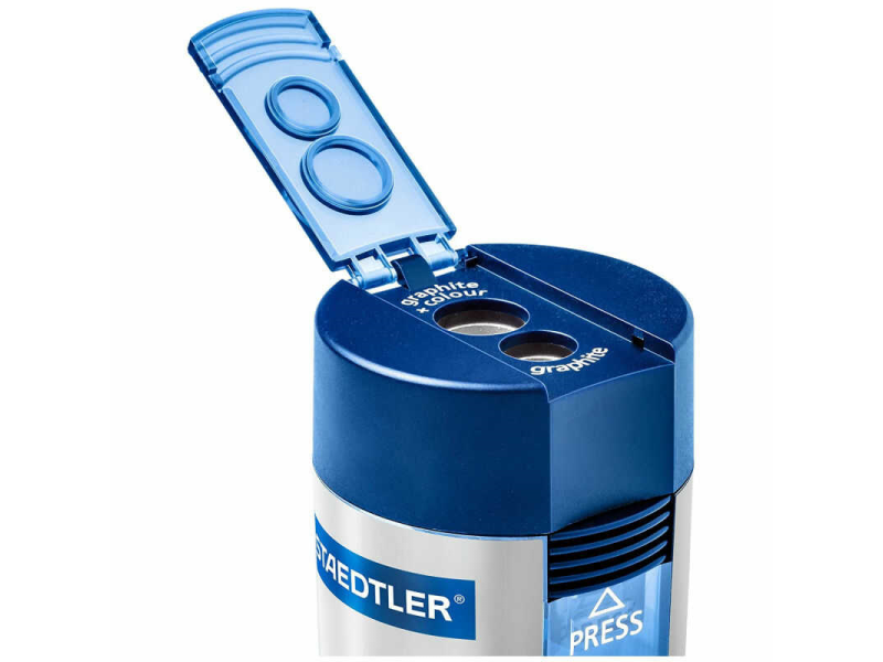 STAEDTLER DESIGN ÇİFT BÖLMELİ KALEMTRAŞ 512001 STAEDTLER DESIGN ÇİFT BÖLMELİ KALEMTRAŞ 512001