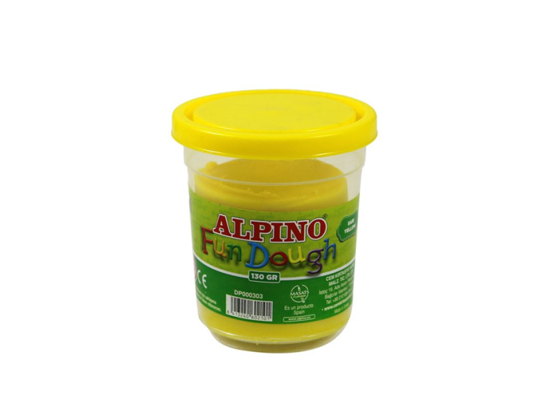 ALPINO DP-000303 SARI OYUN HAMURU 130 gr ALPINO DP-000303 SARI OYUN HAMURU 130 gr