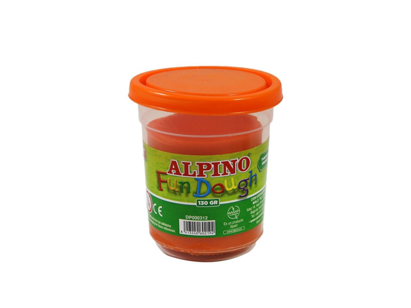 ALPINO DP-000312 TURUNCU OYUN HAMURU 130 gr ALPINO DP-000312 TURUNCU OYUN HAMURU 130 gr