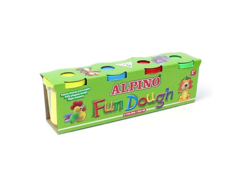 ALPINO DP-401 4 LÜ OYUN HAMURU 100 gr ALPINO DP-401 4 LÜ OYUN HAMURU 100 gr