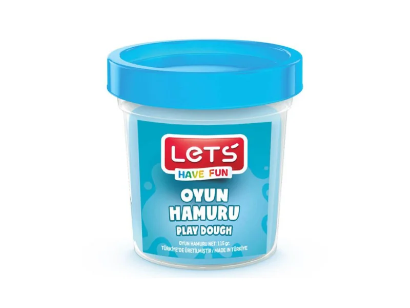 LETS OYUN HAMURU MAVİ 115 gr L8440-3 LETS OYUN HAMURU MAVİ 115 gr L8440-3