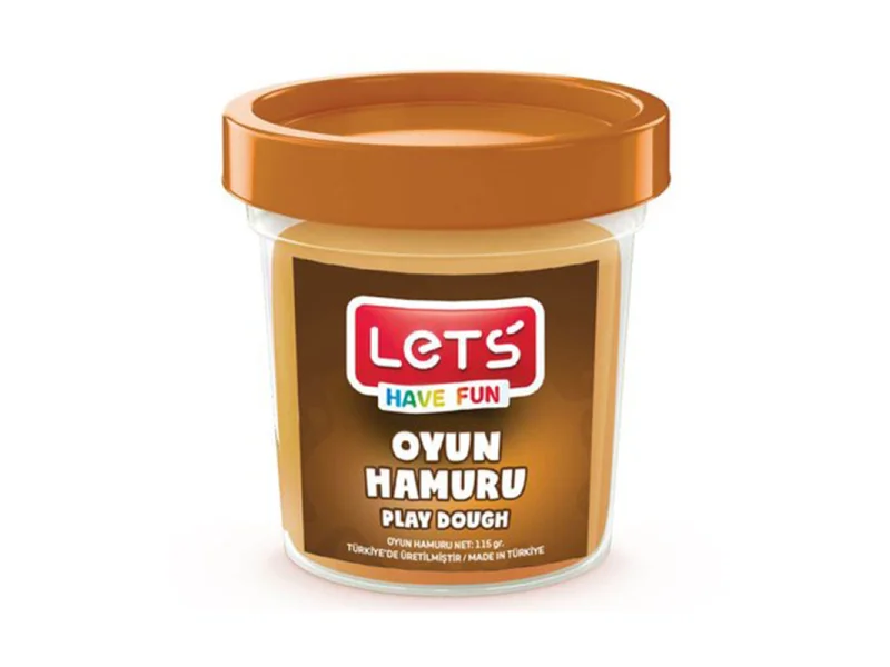LETS OYUN HAMURU KAHVE 115 gr L8440-6 LETS OYUN HAMURU KAHVE 115 gr L8440-6