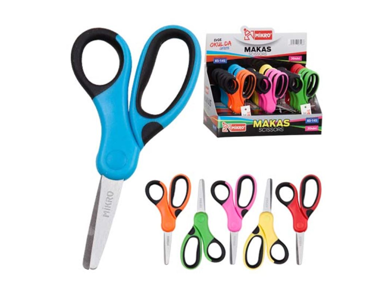 MİKRO KS-145-30 OKUL MAKASI MİKRO KS-145-30 OKUL MAKASI