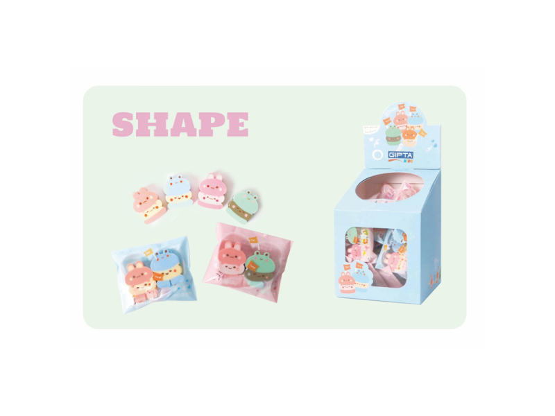 GIPTA K2358 SHAPE 2 Lİ SİLGİ 36 LI GIPTA K2358 SHAPE 2 Lİ SİLGİ 36 LI