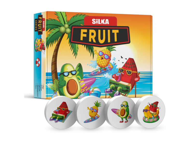 SİLKA JR.FRUİT SİLGİ 12 Lİ ART.1033 SİLKA JR.FRUİT SİLGİ 12 Lİ ART.1033