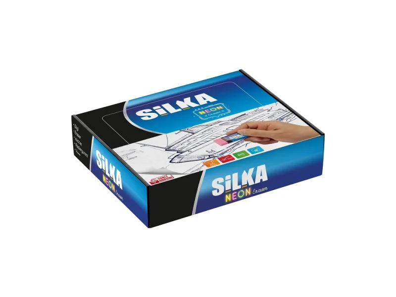 SİLKA NEON 4 RENK SİLGİ 20 Lİ ART.2 SİLKA NEON 4 RENK SİLGİ 20 Lİ ART.2