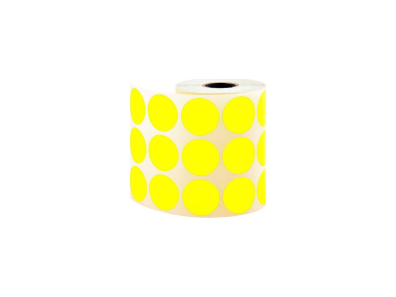 TANEX 30 mm NOKTA ETİKET SARI 2000 Lİ