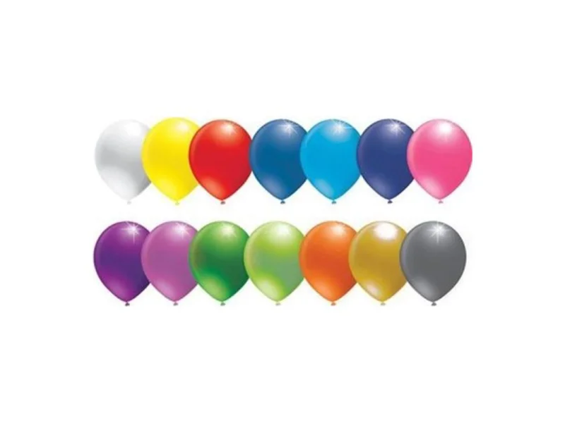 BALON METALİK 12 INCH TEK RENK 100 LÜ AS BALON BALON METALİK 12 INCH TEK RENK 100 LÜ AS BALON