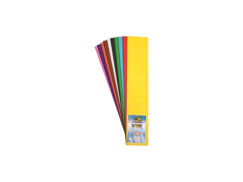 NOVA COLOR KRAPON KAĞIDI 10 LU SET KARIŞIK NC-338 NOVA COLOR KRAPON KAĞIDI 10 LU SET KARIŞIK NC-338
