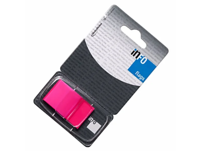 INFO NOTES 25x43 SAYFA AYRAÇ POSTİT PEMBE 772829