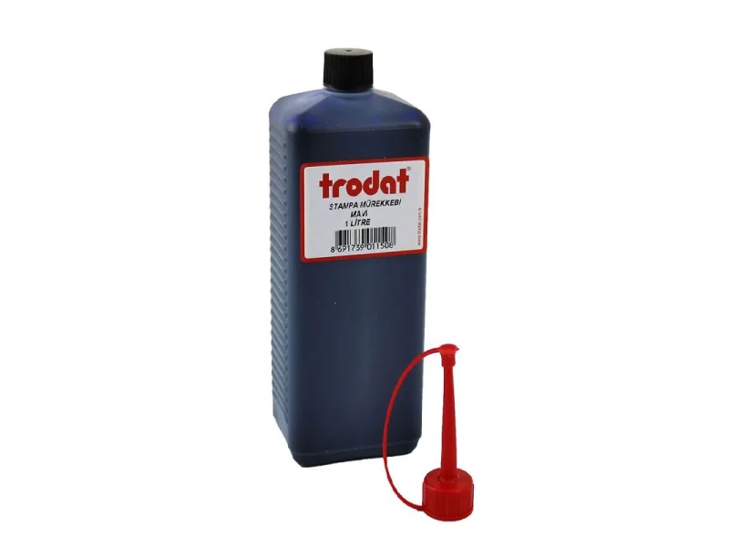 TRODAT 7011 MAVİ ISTAMPA MÜREKKEBİ 1 Lt TRODAT 7011 MAVİ ISTAMPA MÜREKKEBİ 1 Lt