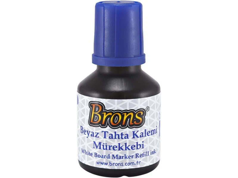 BRONS MAVİ TAHTA KALEMİ MÜREKKEBİ 30 cc BR-351 BRONS MAVİ TAHTA KALEMİ MÜREKKEBİ 30 cc BR-351