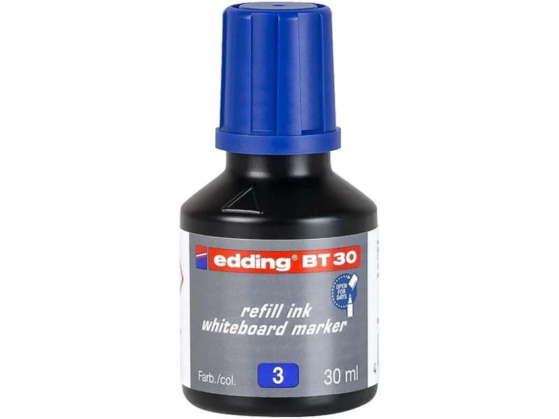 EDDİNG BT30 MAVİ TAHTA KALEMİ MÜREKKEBİ 30 ml EDDİNG BT30 MAVİ TAHTA KALEMİ MÜREKKEBİ 30 ml