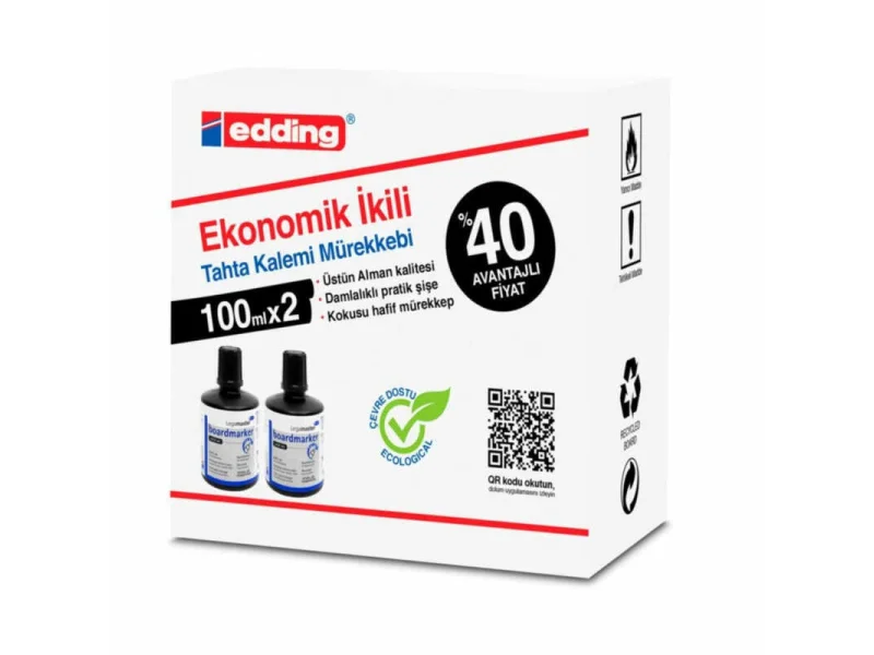EDDİNG LM-1199K201 SİYAH TAHTA KALEMİ MÜREKKEBİ 2 Lİ (%40 AVANTAJLI FİYAT) EDDİNG LM-1199K201 SİYAH TAHTA KALEMİ MÜREKKEBİ 2 Lİ (%40 AVANTAJLI FİYAT)