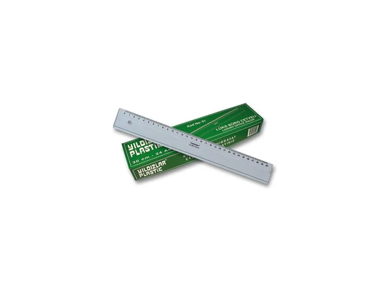 YILDIZLAR 30 CM. LÜX BÜRO CETVELİ KOD.061 YILDIZLAR 30 CM. LÜX BÜRO CETVELİ KOD.061