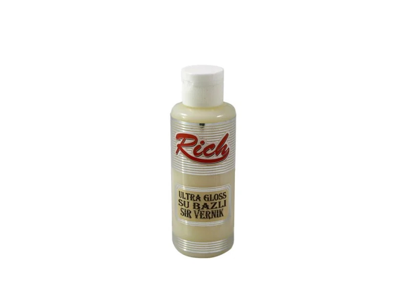 RICH 11003 ULTRA GLOSS SU BAZLI SIR VERNİK 120 CC 04624 RICH 11003 ULTRA GLOSS SU BAZLI SIR VERNİK 120 CC 04624