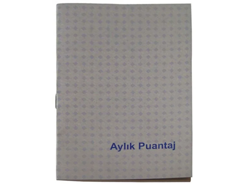DİLMAN AYLIK BÜYÜK PUANTAJ DEFTERİ DİLMAN AYLIK BÜYÜK PUANTAJ DEFTERİ