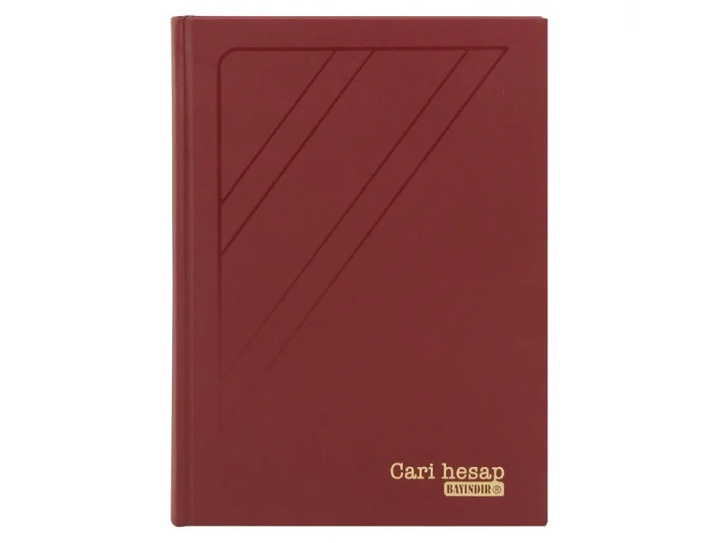 BAYINDIR CARİ HESAP DEFTERİ 20x28 120 YAPRAK DİK BAYINDIR CARİ HESAP DEFTERİ 20x28 120 YAPRAK DİK