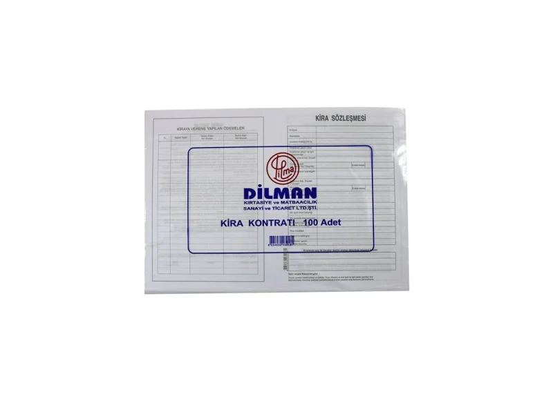DİLMAN KİRA KONTRATI 100 LÜ DİLMAN KİRA KONTRATI 100 LÜ