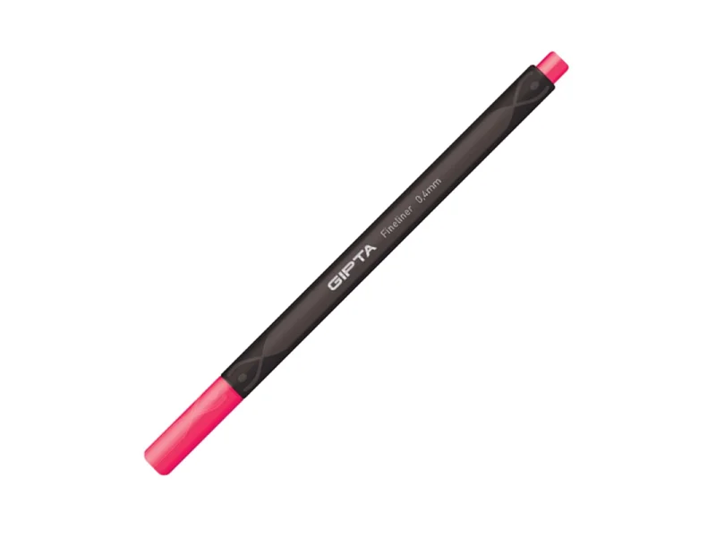 GIPTA FINELINER PEMBE KALEM 0.4 mm K600026 GIPTA FINELINER PEMBE KALEM 0.4 mm K600026