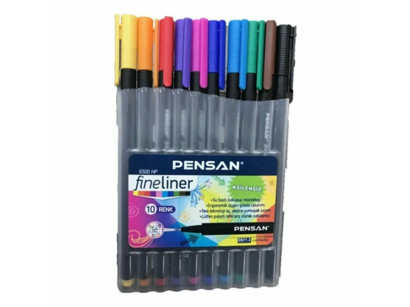 PENSAN 6500 FINELINER KALEM 10 LU PAKET PENSAN 6500 FINELINER KALEM 10 LU PAKET