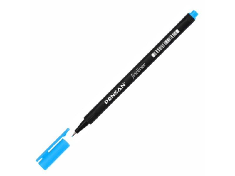 PENSAN 6500 AÇIK MAVİ FINELINER KALEM