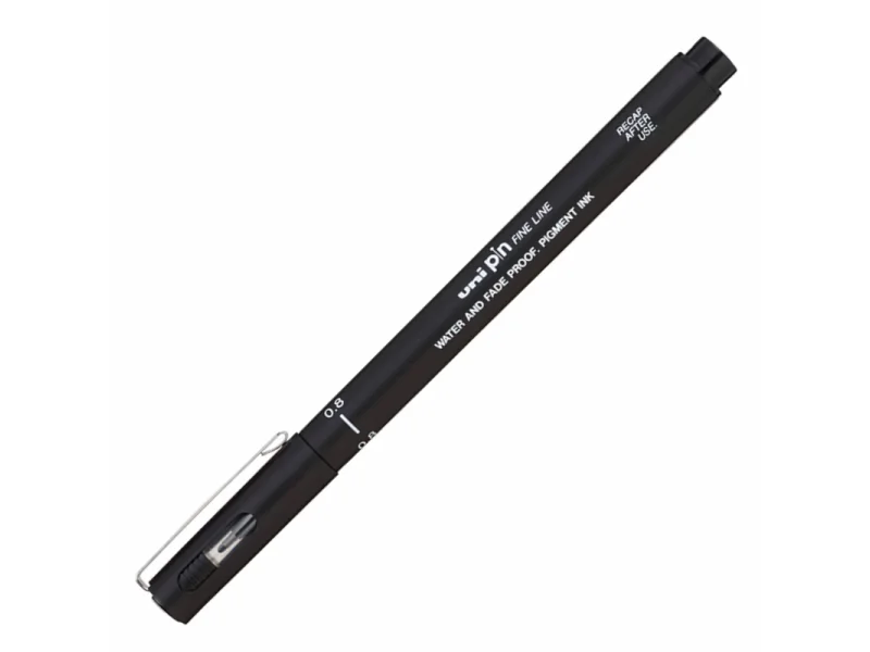 UNİ-BALL PIN08-200 FINELINE SİYAH ÇİZİM KALEMİ UNİ-BALL PIN08-200 FINELINE SİYAH ÇİZİM KALEMİ