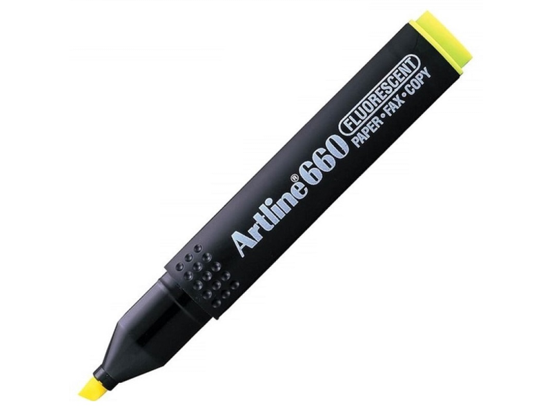 ARTLINE 660 FOSFORLU KALEM PASTEL SARI A-EK-660 ARTLINE 660 FOSFORLU KALEM PASTEL SARI A-EK-660