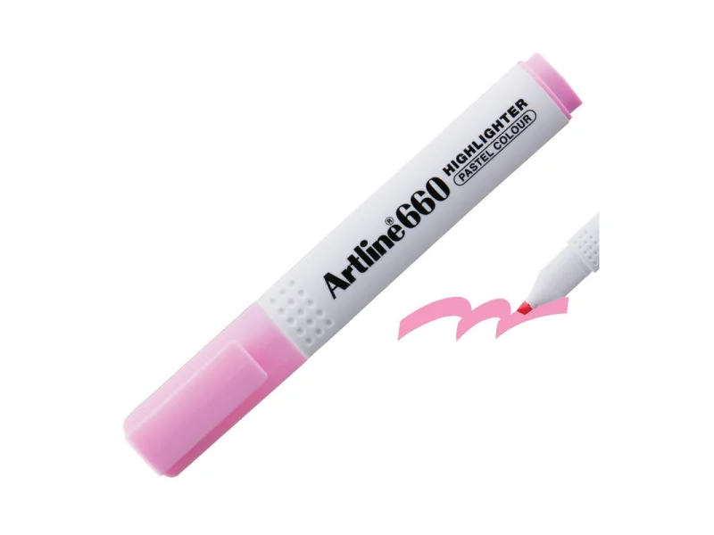 ARTLINE 660 FOSFORLU KALEM PASTEL PEMBE A-EK-660 ARTLINE 660 FOSFORLU KALEM PASTEL PEMBE A-EK-660