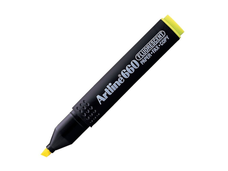 ARTLINE 660 FOSFORLU KALEM F.SARI A-EK-660 ARTLINE 660 FOSFORLU KALEM F.SARI A-EK-660