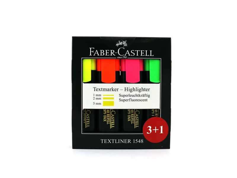 FABER FOSFORLU KALEM 3+1 254831 FABER FOSFORLU KALEM 3+1 254831