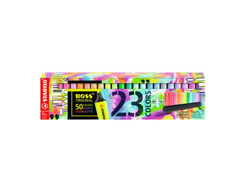 STABILO 23 RENK FOSFORLU KALEM 7023-01 STABILO 23 RENK FOSFORLU KALEM 7023-01