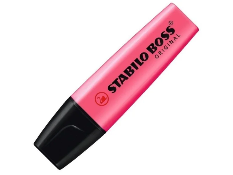 STABILO BOSS FOSFORLU KALEM PEMBE 70/56 STABILO BOSS FOSFORLU KALEM PEMBE 70/56