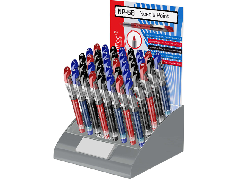 SCRİKSS NP-68 NEEDLE POINT PEN 0,5 mm 40 LI STN SCRİKSS NP-68 NEEDLE POINT PEN 0,5 mm 40 LI STN