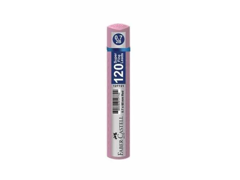FABER GRIP MİN 0.7 GENZ GÜL 60 mm 120 Lİ TÜP 1277280 FABER GRIP MİN 0.7 GENZ GÜL 60 mm 120 Lİ TÜP 1277280
