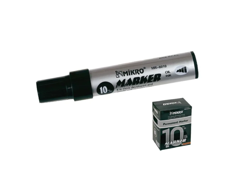 MİKRO 6010 SİYAH 10 mm JUMBO MARKER MİKRO 6010 SİYAH 10 mm JUMBO MARKER