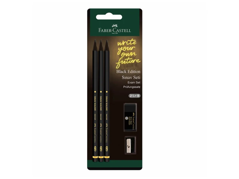 FABER BLACK EDİTİON SINAV SETİ 000121 FABER BLACK EDİTİON SINAV SETİ 000121