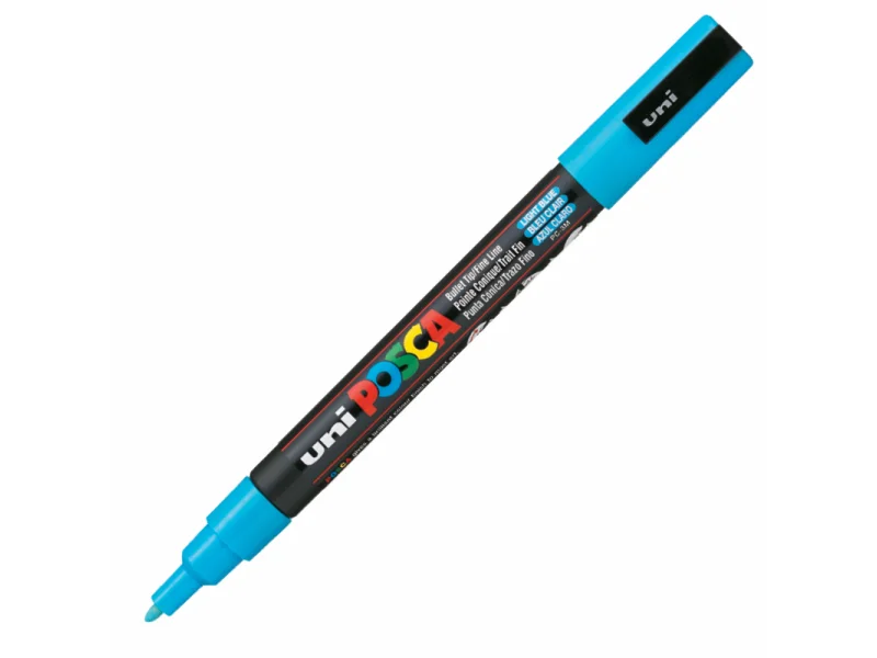UNİ-BALL PC-3M POSCA SU BAZLI MARKER A.MAVİ 0.9 UNİ-BALL PC-3M POSCA SU BAZLI MARKER A.MAVİ 0.9