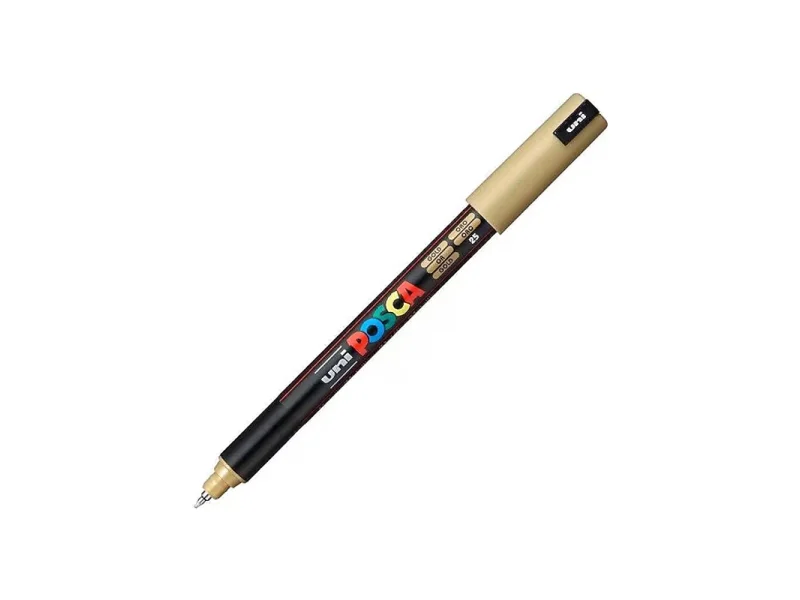 UNİ-BALL PC-1M POSCA SU BAZLI MARKER ALTIN 0.7 UNİ-BALL PC-1M POSCA SU BAZLI MARKER ALTIN 0.7