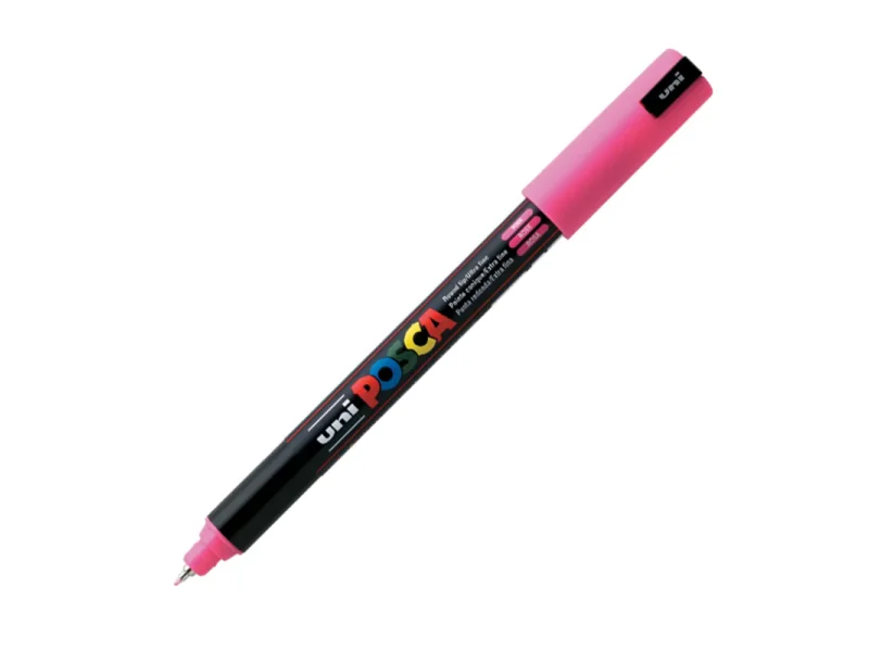 UNİ-BALL PC-1M POSCA SU BAZLI MARKER PEMBE 0.7 UNİ-BALL PC-1M POSCA SU BAZLI MARKER PEMBE 0.7