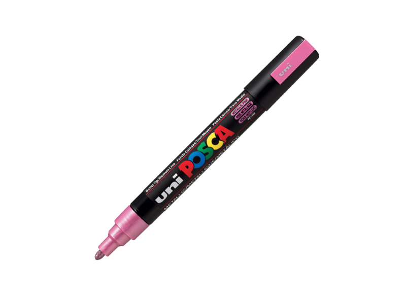 UNİ-BALL PC-5M-POSCA SU BAZLI MARKER MT.PEMBE 1.8 UNİ-BALL PC-5M-POSCA SU BAZLI MARKER MT.PEMBE 1.8