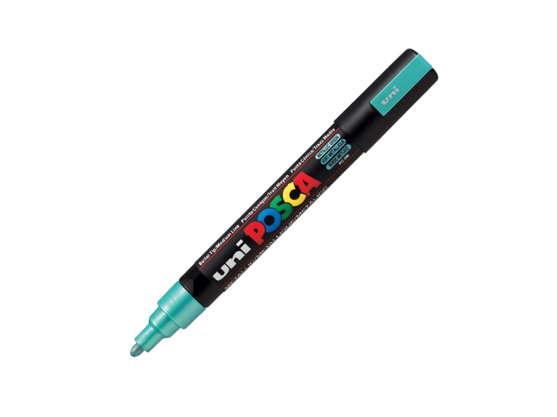 UNİ-BALL PC-5M-POSCA SU BAZLI MARKER MT.YEŞİL 1.8