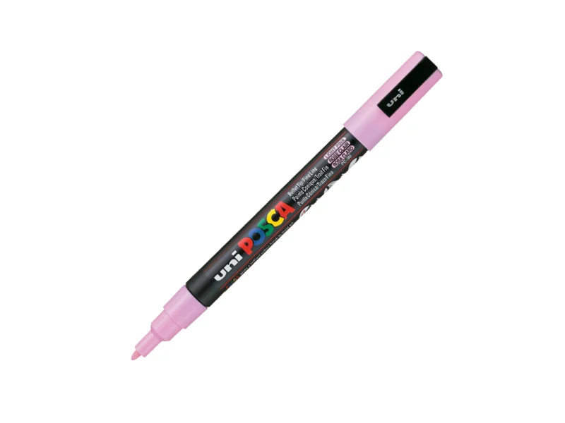 UNİ-BALL PC-3M POSCA SU BAZLI MARKER AÇIK PEMBE 0.9 UNİ-BALL PC-3M POSCA SU BAZLI MARKER AÇIK PEMBE 0.9