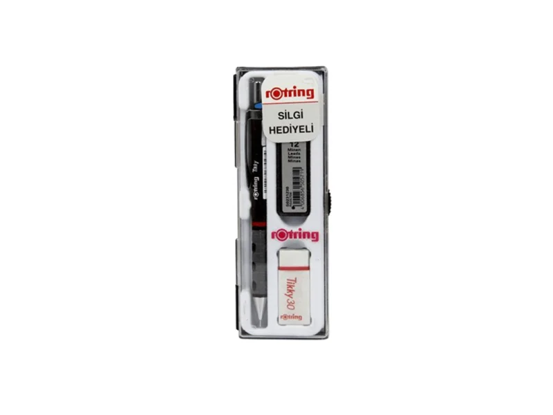 ROTRING TIKKY VERSATİL+MİN 5-7 SİLGİ HEDİYELİ SET ROTRING TIKKY VERSATİL+MİN 5-7 SİLGİ HEDİYELİ SET