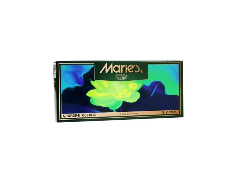 MARİES 12 RENK GUAJ BOYA 12 ml 7312B MRMAR0013
