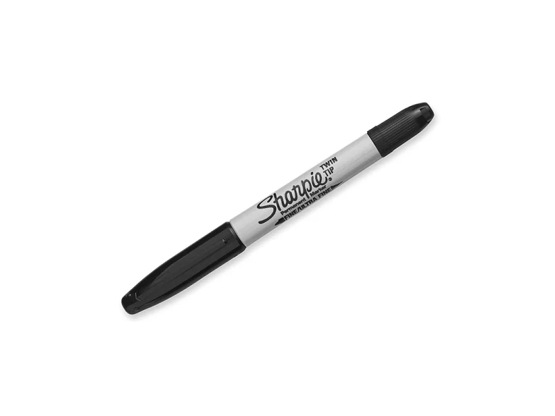 SHARPIE TWIN TİP SİYAH PERMANENT KALEM S0811100 SHARPIE TWIN TİP SİYAH PERMANENT KALEM S0811100