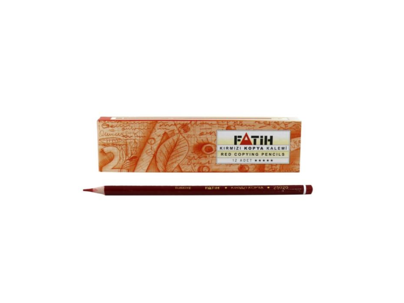 FATİH KIRMIZI KOPYA KALEMİ 25020 FATİH KIRMIZI KOPYA KALEMİ 25020