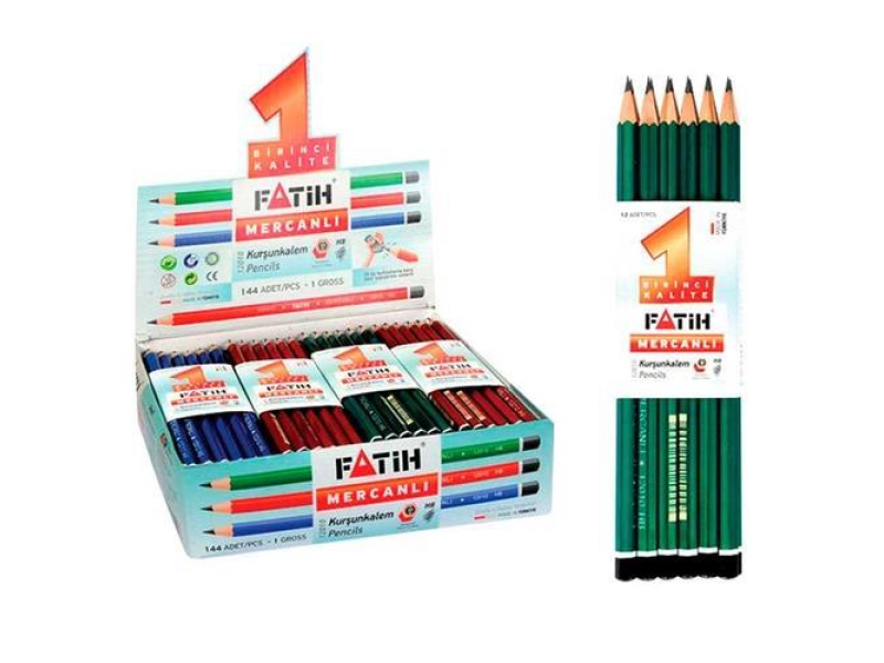 FATİH MERCANLI KURŞUN KALEM 120100 FATİH MERCANLI KURŞUN KALEM 120100
